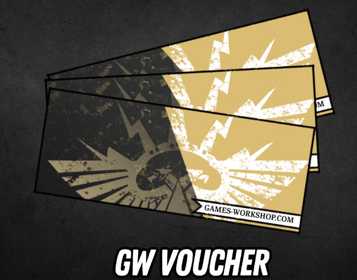 $25USD Games Workshop Voucher