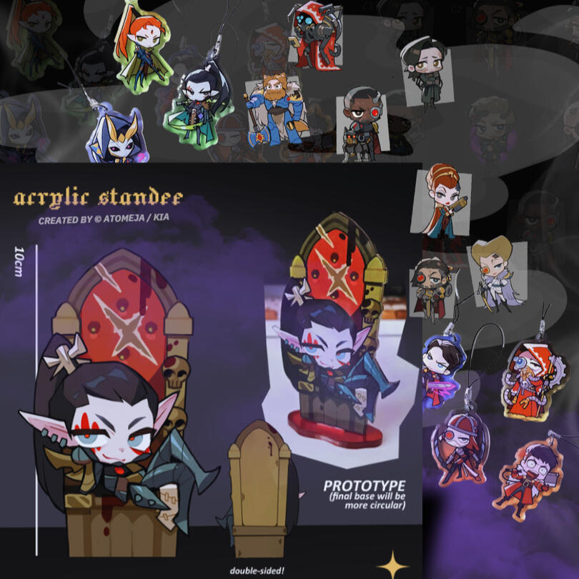 Marazhai Stand, Charms &amp; Stickers By Kai