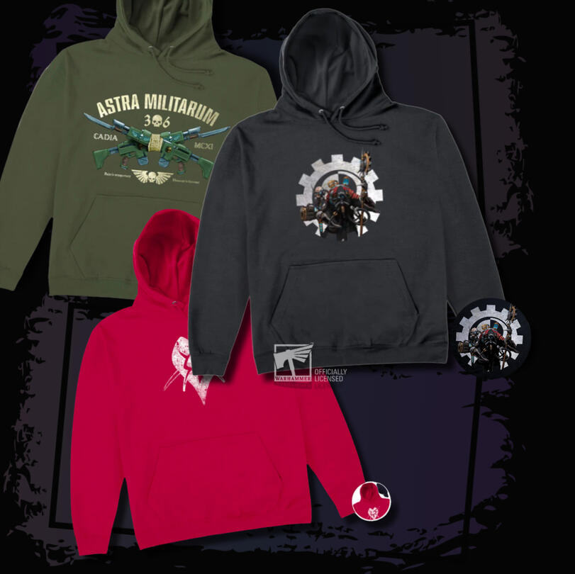 Official Warhammer Hoodie $69.99USD